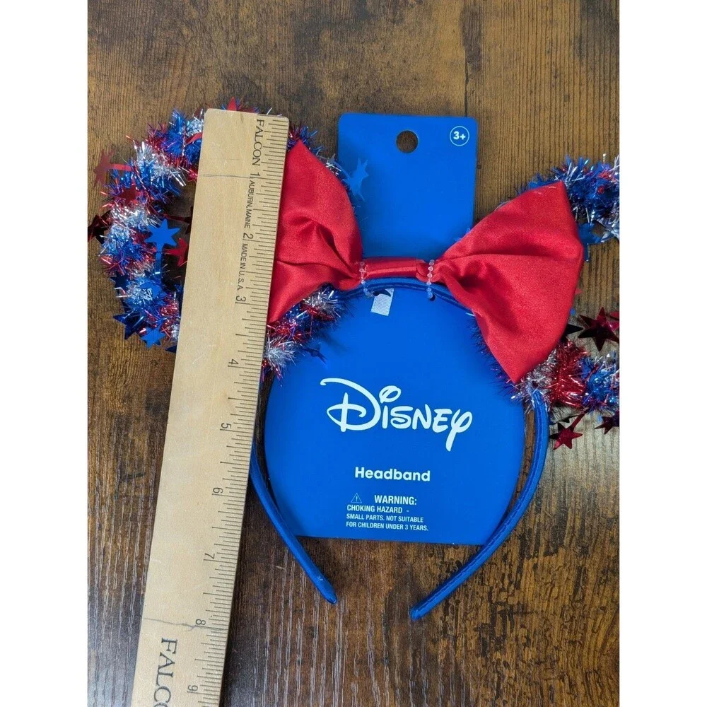 Disney Minnie Mouse Ears Americana Collection July 4th  New